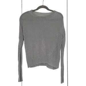 ALLSAINTS Metallic Jumper, Gray, Size S